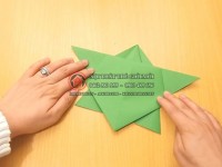 Gấp giấy Origami hình con rùa đơn giản