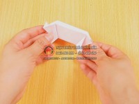 Gấp giấy Origami hình con lợn